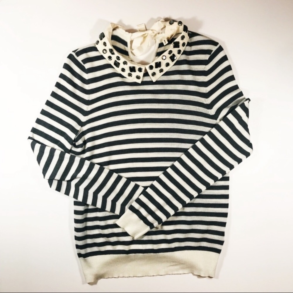 Peter Pan collar Moth sweater from Anthropologie